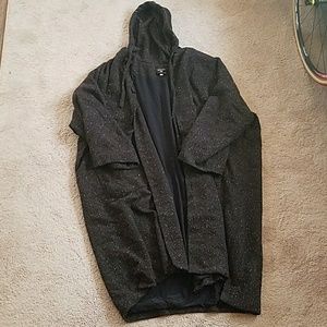 Eskandar button down cloak